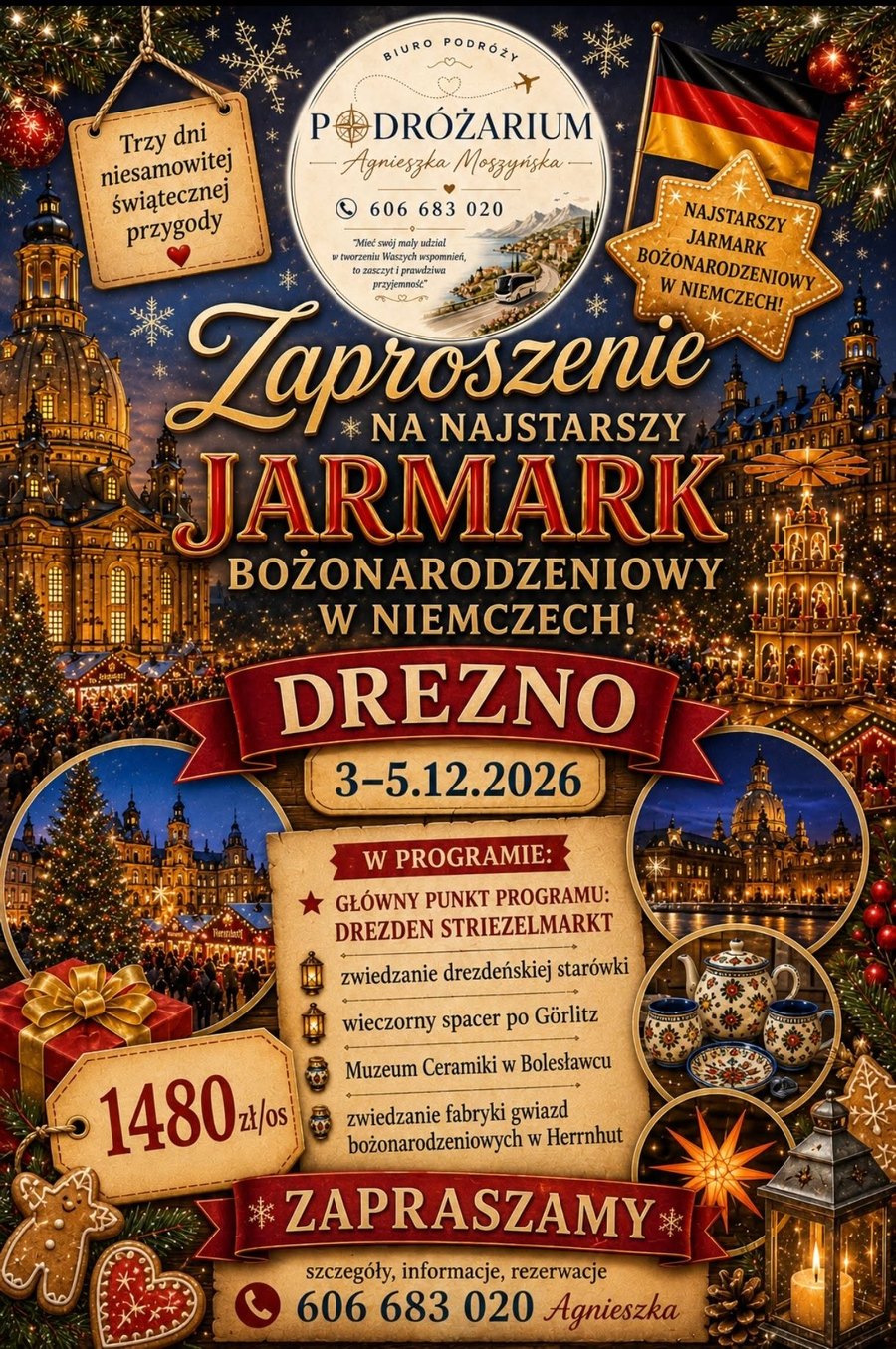 Jarmark Bożonarodzeniowy w Niemczech – Drezno