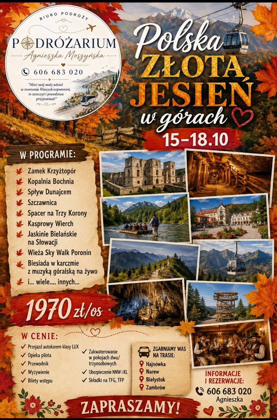 Polska złota jesień w górach
